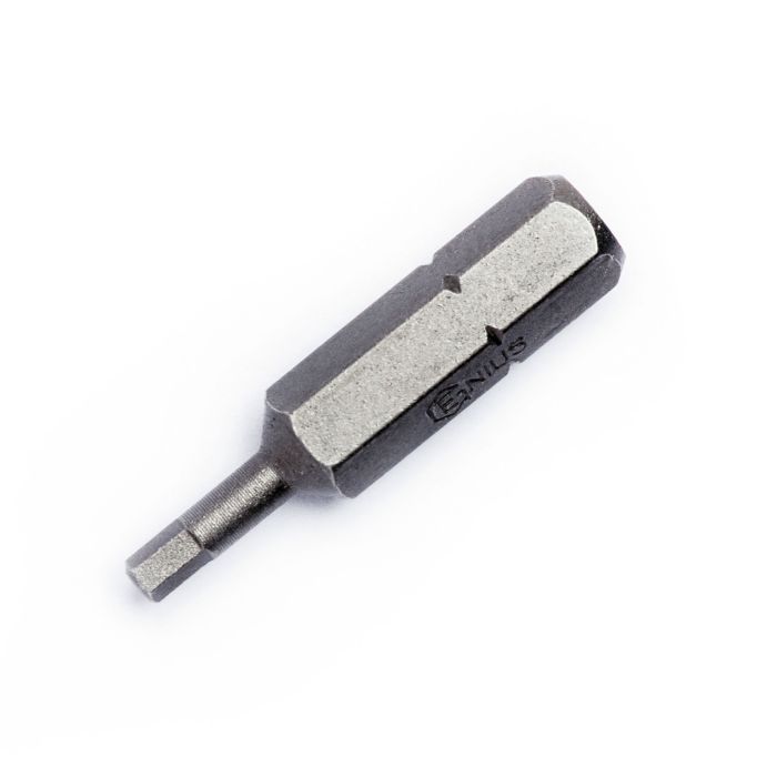うちゅー 2-2 Genius Tools Hex Screwdriver Bit 2mm Size, 1/4 Inch Hex Shank