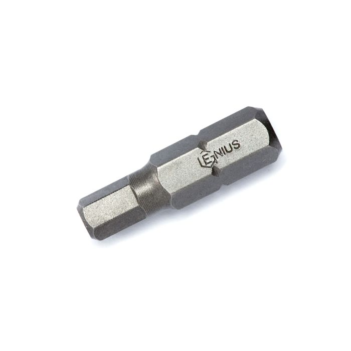 Genius Tools Hex Screwdriver Bit 7mm Size, 5/16 Inch Hex Shank
