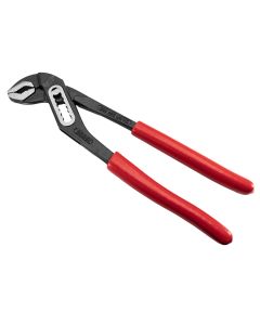 Genius Tools Water Pump Pliers 10 Inch / 250mm Length Thick Dipping Handle Slip Joint Adjustable Grip - 551011P
