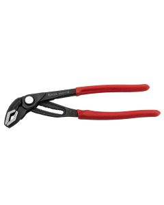 Genius Tools Water Pump Pliers 7 Inch Push Button Adjustable Slip Joint Ergonomic Grip - 550711B