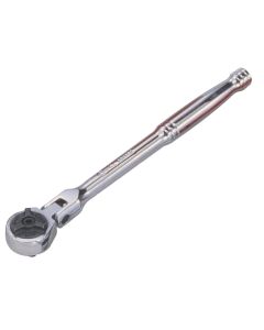Flex Head Ratchet 72 Teeth 1/4 - Genius Tools 282262