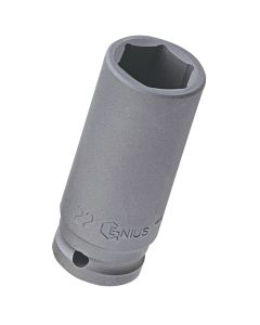 17mm Deep Impact Socket - CR-Mo Durability | Genius Tools