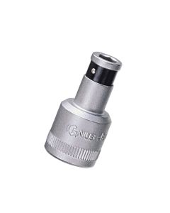 14mm Hex Bit Holder - Genius Tools 424514, 45mm Length