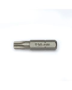 T30 Star Screwdriver Bit 30mm - Genius Tools 1/4 Shank