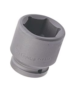 Heavy-Duty 61mm Impact Socket - Genius Tools 3/4