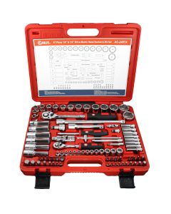 87-Piece Metric Master Tool Set - Genius Tools