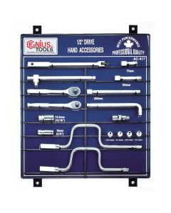 Genius Tools 17-Piece Hand Accessory Set Display