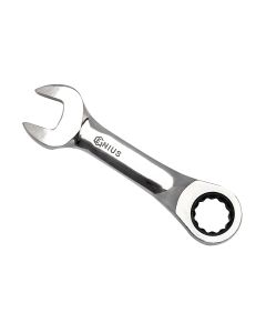 Stubby Ratcheting Wrench 11/16 - Genius Tools 770222