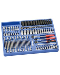 90-Piece SAE Tool Set - Genius Tools MS-090S