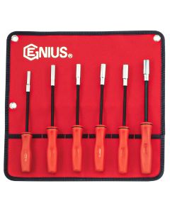Genius Tools 6pc SAE Hex Nut Driver Set with Magnet
