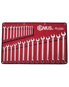 26-Piece Metric Wrench Set - Mirror Finish Quality