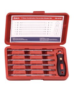 Genius Tools 7-Piece Reversible Blade Set RB-207W