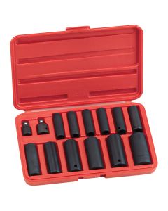 14-Piece SAE Deep Impact Socket Set - Genius Tools
