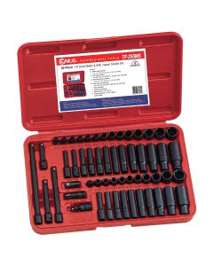 55-Piece Metric & SAE Impact Socket Set - Genius Tools