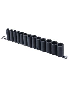 13-Piece SAE Deep Impact Socket Set - Genius Tools