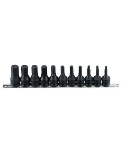 11-Piece Metric Hex Impact Socket Set - CR-Mo Quality