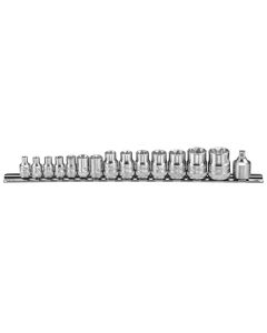 15-Piece Star Socket Set - Genius Tools TX-2315