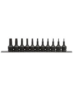 Genius Tools 11-Piece Star Socket Set - TX-411