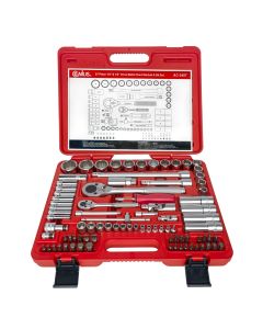 87-Piece Metric Master Tool Set - Genius Tools