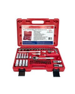 59-Piece Metric Socket & Bit Set - Genius Tools