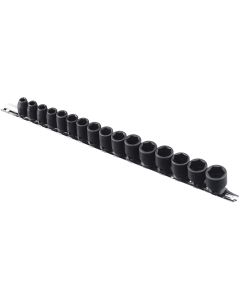 Genius Tools 16-Piece Metric Impact Socket Set