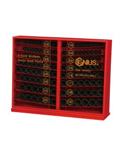 133-Piece SAE Impact Socket Set - Genius Tools Display