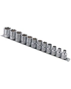 12-Piece Metric Socket Set - Genius Tools GS-312M
