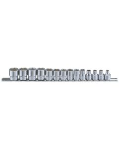 14-Piece SAE Socket Set - Genius Tools GS-314S