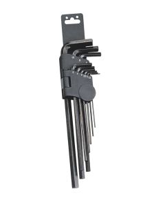 9 Piece Metric Long Hex Key Set - Genius Tools HK-009ML
