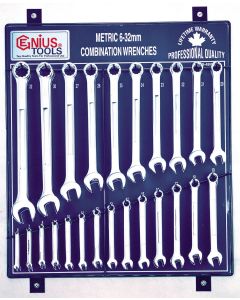48-Piece Metric Wrench Set - Genius Tools HS-48M