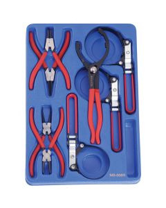 Genius Tools 8-Piece Pliers & Wrench Set - MS-008R