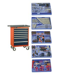 Comprehensive 266-Piece Metric Mechanic Tool Set