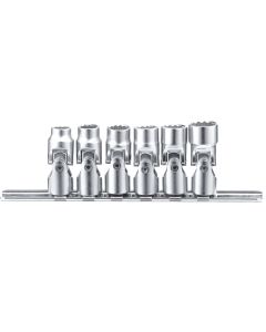Genius Tools 6-Piece SAE Socket Set - 12-Point Universal