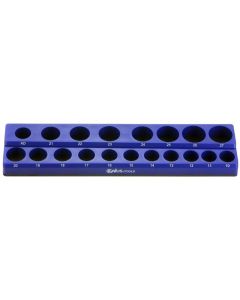 ToolMaster 1/2" Drive Magnetic Socket Organizer Tray, 10-24mm, 012419M
