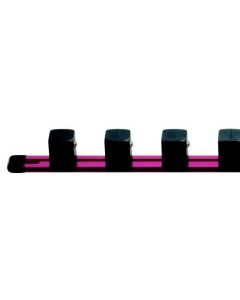 ProTool 8-Clip 1" Drive Aluminum Socket Organizer - SKU 013806