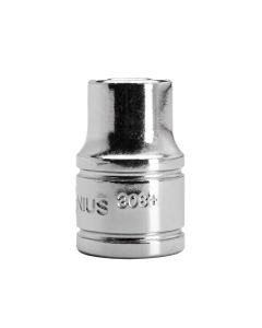 Genius Tools Bit Holder 1/4 Inch Hex Shank 3/8 Inch Drive Durable Steel Construction - 308+