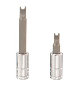 Genius Tools 1/4" Dr. SP8 Spanner Bit Socket 45mmL - 208+9058