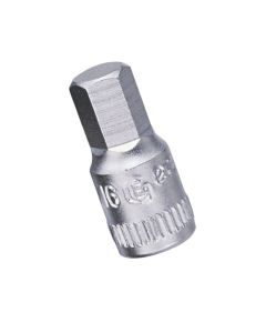 Genius Tools 1/4" Dr. 6mm Hex Head Hand Socket - 232806