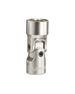 Genius Tools 1/4" Dr. 5/16" Universal Hand Socket (12-Point) - 263710
