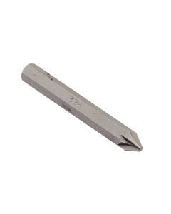 Genius Tools 5/16" Hex Shank, #2 POSIDRIV Power Bit 72mmL - 277202