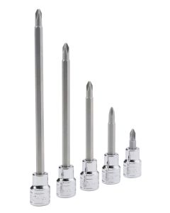 Genius Tools 3/8" Dr. No.1 Philips Bit Socket 110mmL - 308+1501