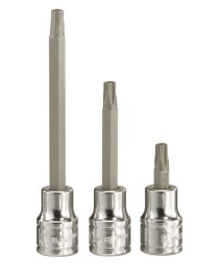 Genius Tools 3/8" Dr. T-8 Pentacle Bit Socket 76mmL - 308+5208