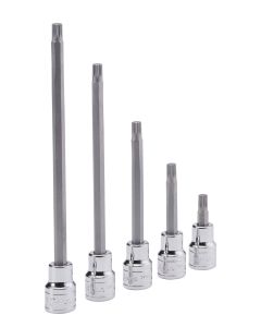 Genius Tools 3/8" Dr. M5 Triple Square Bit Socket 50mmL - 308+8105
