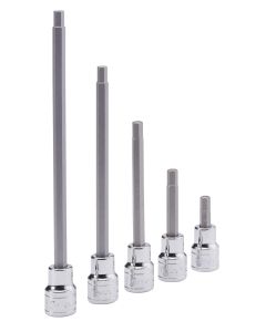Genius Tools 1/2" Dr. 3/16" Hex Bit Socket 55mmL - 408+3112