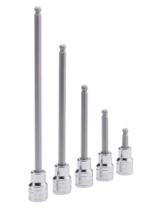 Genius Tools 1/2" Dr. 6mm Wobble Hex Bit Socket 190mmL - 408+4736