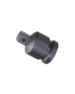 Genius Tools 1/2" Dr. Impact Adapter 1/2"F × 3/8"M w/pin hole (CR-Mo) - 480033CM