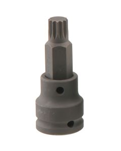 Genius Tools 3/4" Dr. M18 Triple Square Bit Socket - 619+9918