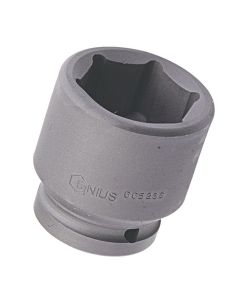 Genius Tools 3/4" Dr. 2-3/8" Impact Socket (CR-Mo) - 665276
