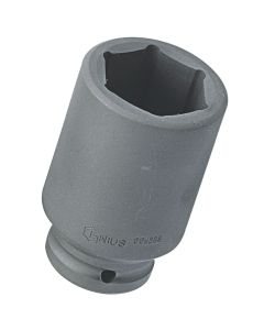 Genius Tools 3/4" Dr. 11/16" Impact Socket (CR-Mo) - 669522