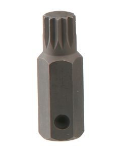 19mm Hex Shank, M16 Triple Square Screwdriver Bit 60mmL